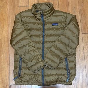 Patagonia Men's Olive Puffer Jacket